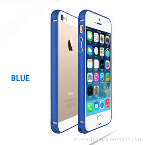 Aluminum 0.7mm Bumper Frame Shell Case Cover for iPhone 5/5S